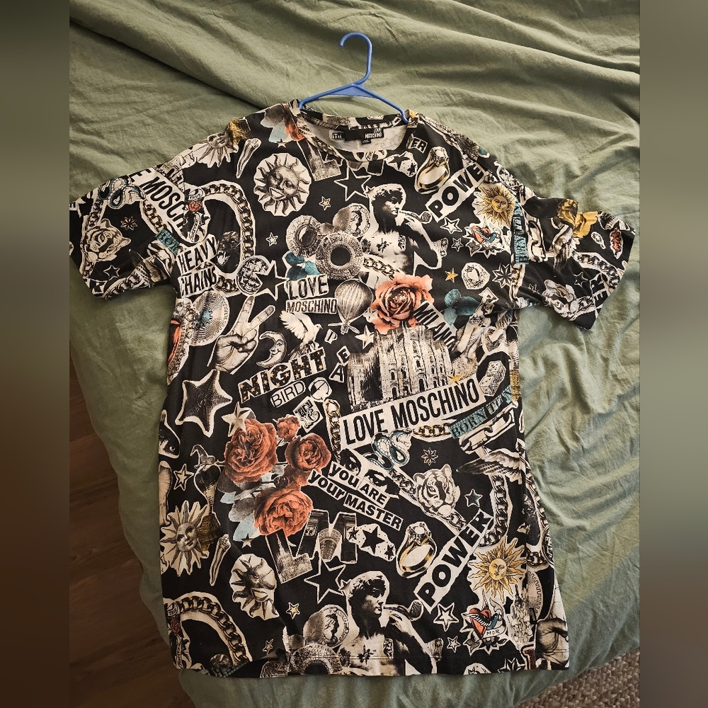Love Moschino Graphic Dress